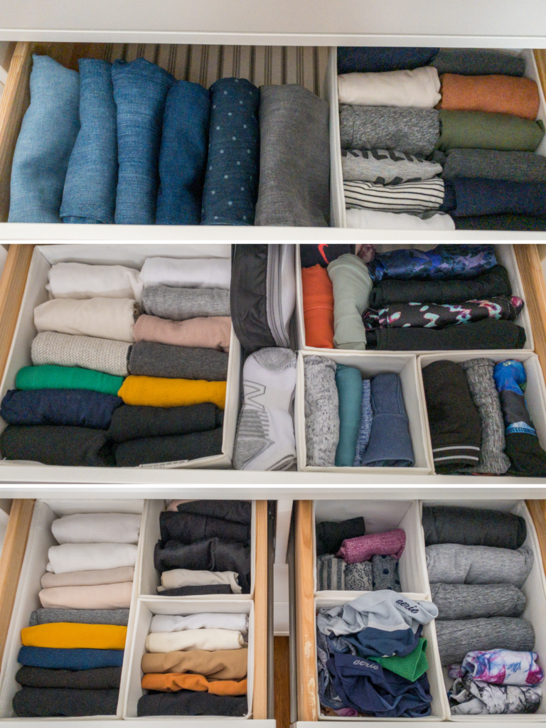 Dresser Drawer Organization to Save You Time Everyday - Life in Apt B